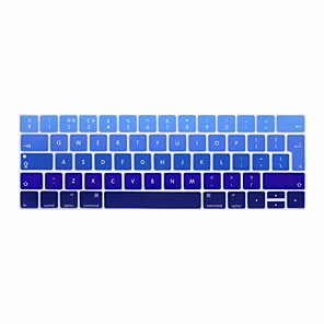 Colorful Silicone Keyboard Cover Skin (Blue) for MacBook Pro 11.6/13.3